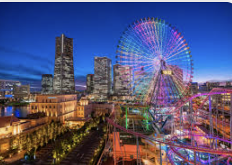 横浜の街並みや夜景など場所を変えた写真例